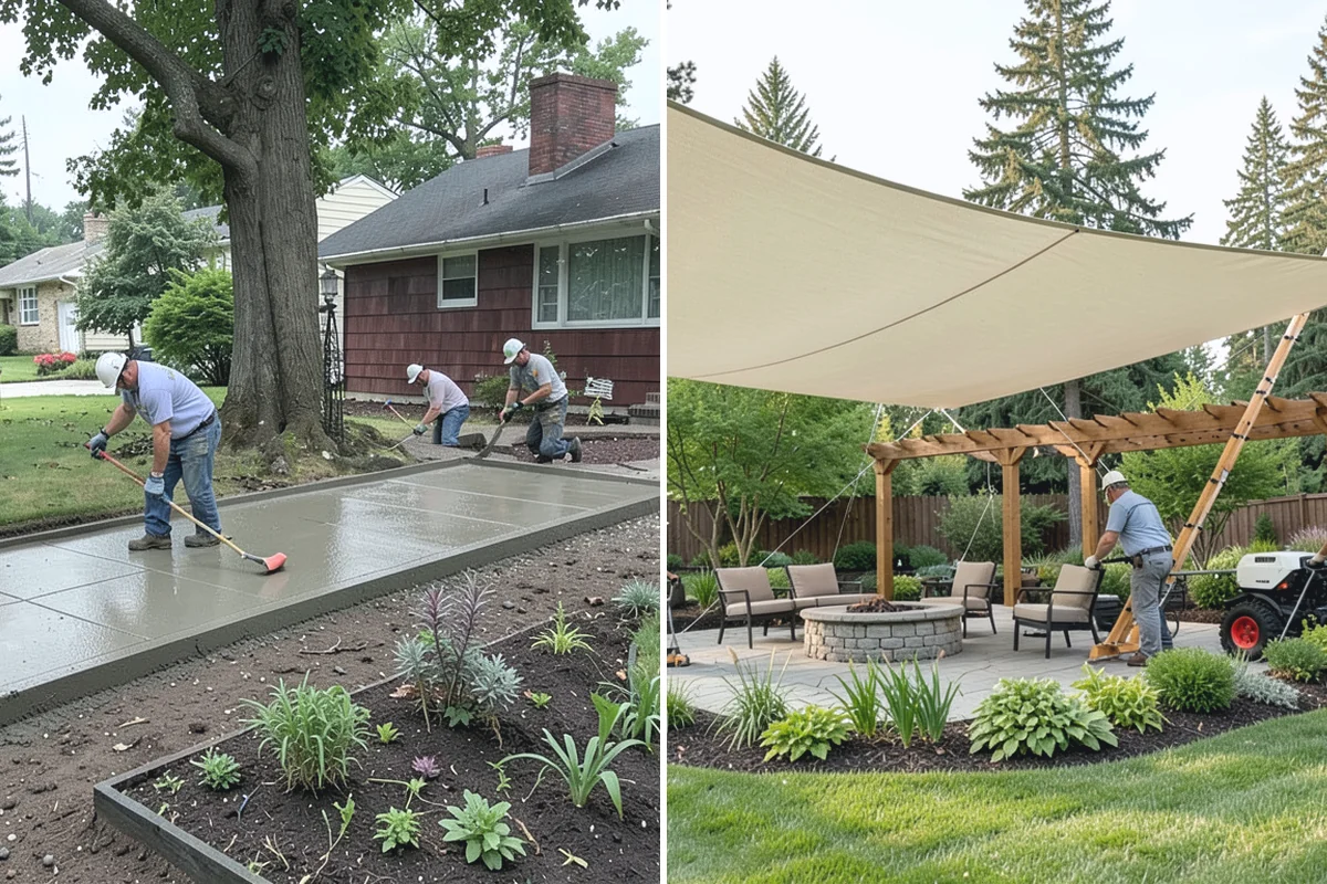 Decorative Rock Installation in Auburn, King County, WA - Define and excavate the area