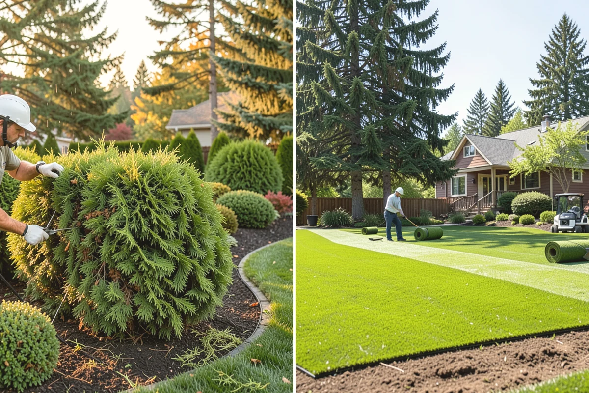 Decorative Rock Installation in Black Diamond, King County, WA - Define and excavate the area