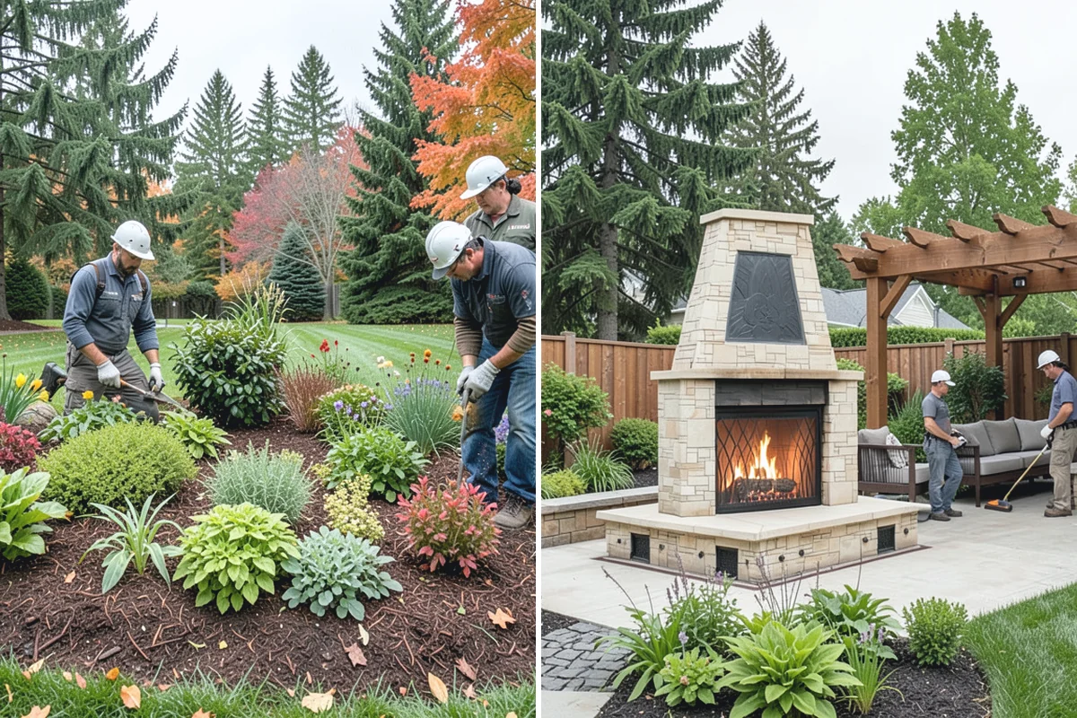 Decorative Rock Installation in Bonney Lake, Pierce County, WA - Define and excavate the area
