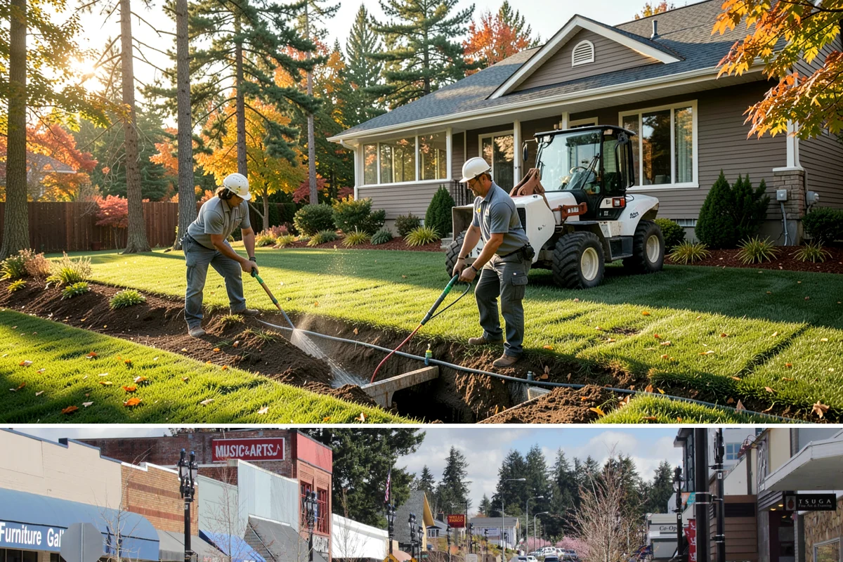 Decorative Rock Installation in Bothell, King County, WA - Can be installed year-round.