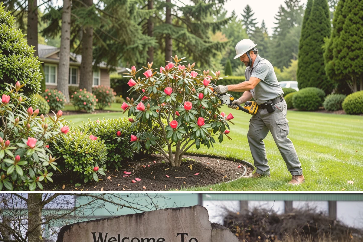Decorative Rock Installation in Buckley, Pierce County, WA - Can be installed year-round.