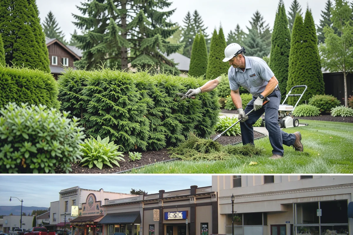 Decorative Rock Installation in Burlington, Skagit County, WA - Can be installed year-round.