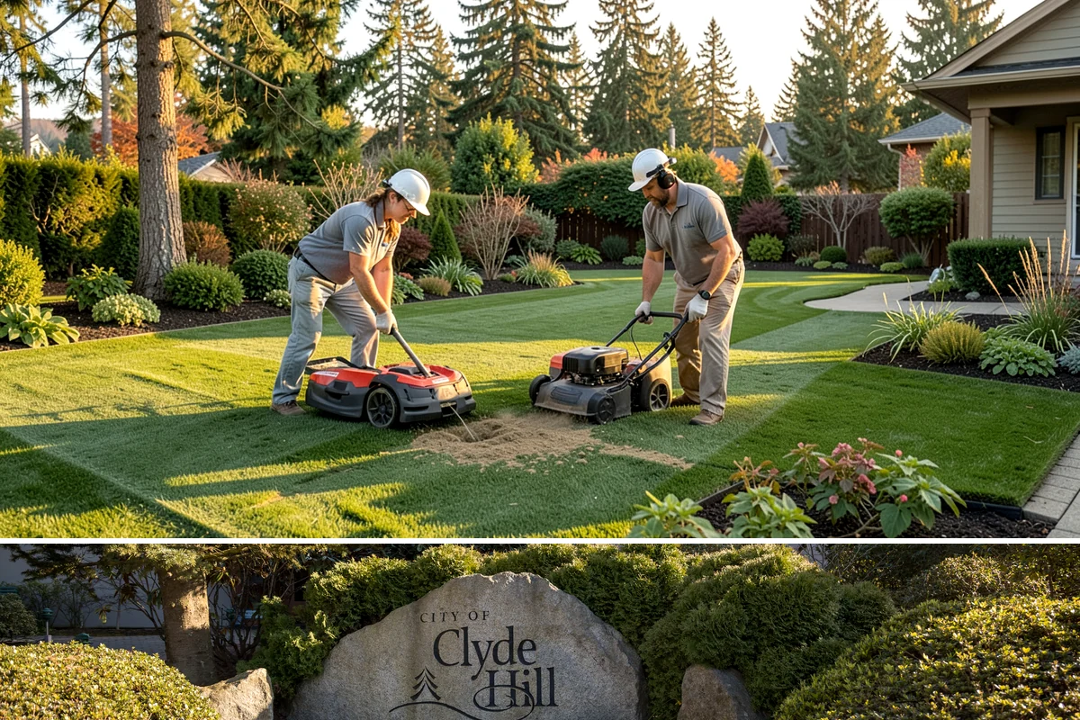 Decorative Rock Installation in Clyde Hill, King County, WA - Can be installed year-round.