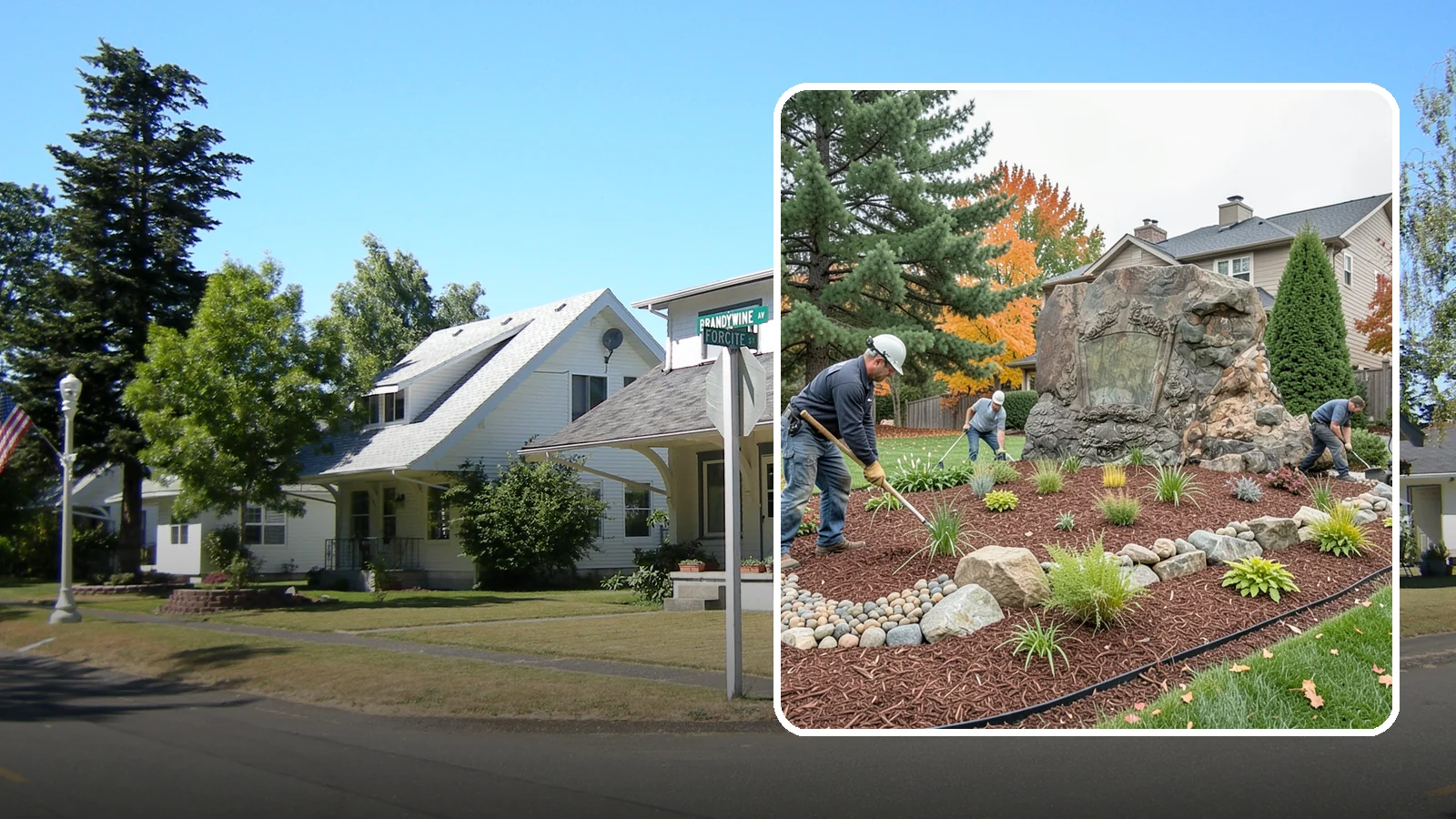 Decorative Rock Installation in DuPont, Pierce County, WA - Ornamental rock and decorative gravel installed for low-maintenance beds, borders, and accents.
