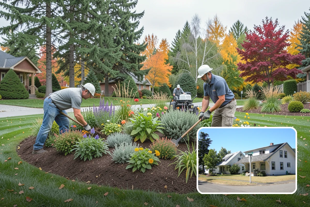 Decorative Rock Installation in DuPont, Pierce County, WA - Permanent cover that never needs replacing