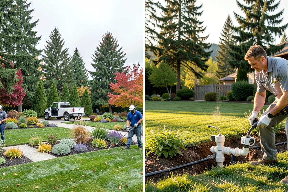 Decorative Rock Installation in DuPont, Pierce County, WA - Define and excavate the area