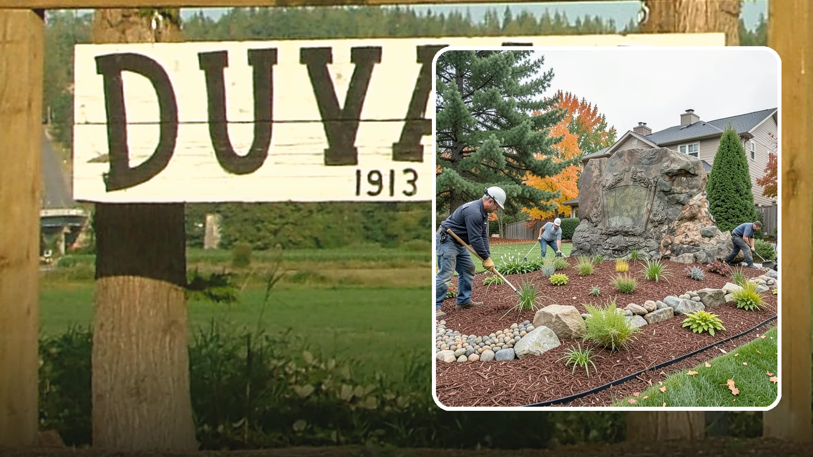Decorative Rock Installation in Duvall, King County, WA - Ornamental rock and decorative gravel installed for low-maintenance beds, borders, and accents.