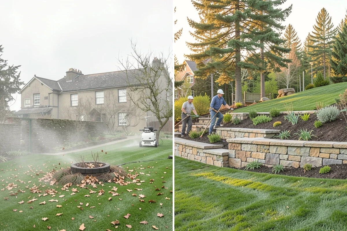 Decorative Rock Installation in Edgewood, Pierce County, WA - Define and excavate the area