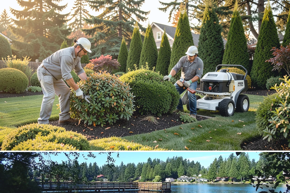 Decorative Rock Installation in Federal Way, King County, WA - Can be installed year-round.