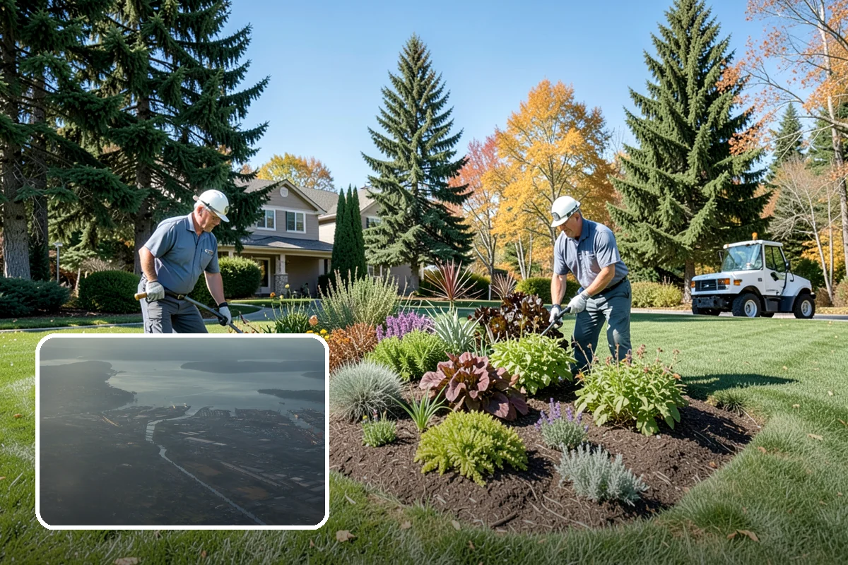 Decorative Rock Installation in Fife, Pierce County, WA - Permanent cover that never needs replacing