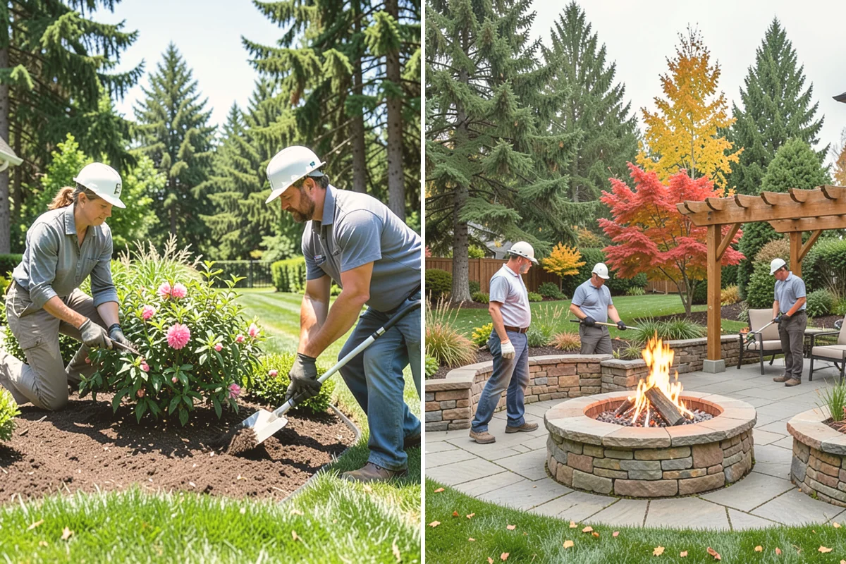 Decorative Rock Installation in Fife, Pierce County, WA - Define and excavate the area