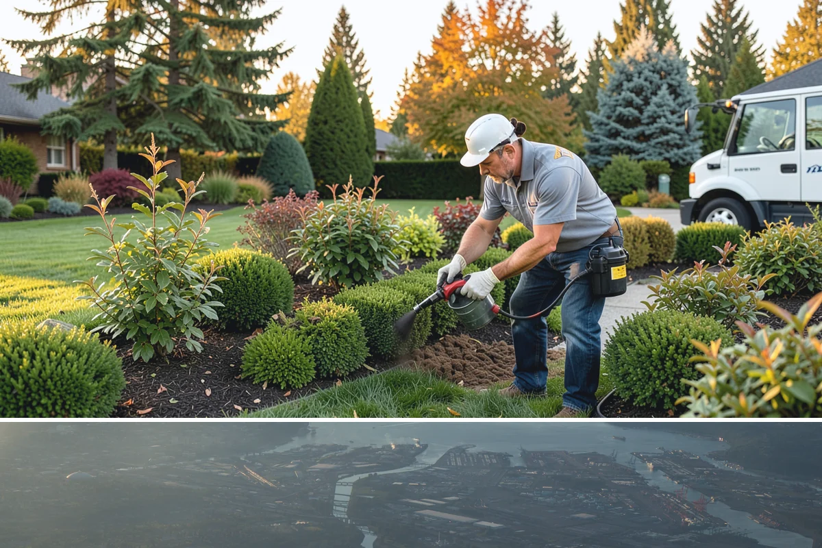 Decorative Rock Installation in Fife, Pierce County, WA - Can be installed year-round.