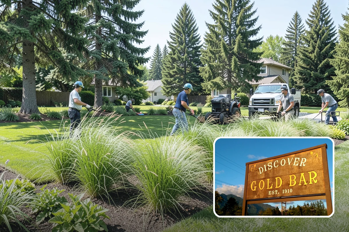 Decorative Rock Installation in Gold Bar, Snohomish County, WA - Permanent cover that never needs replacing