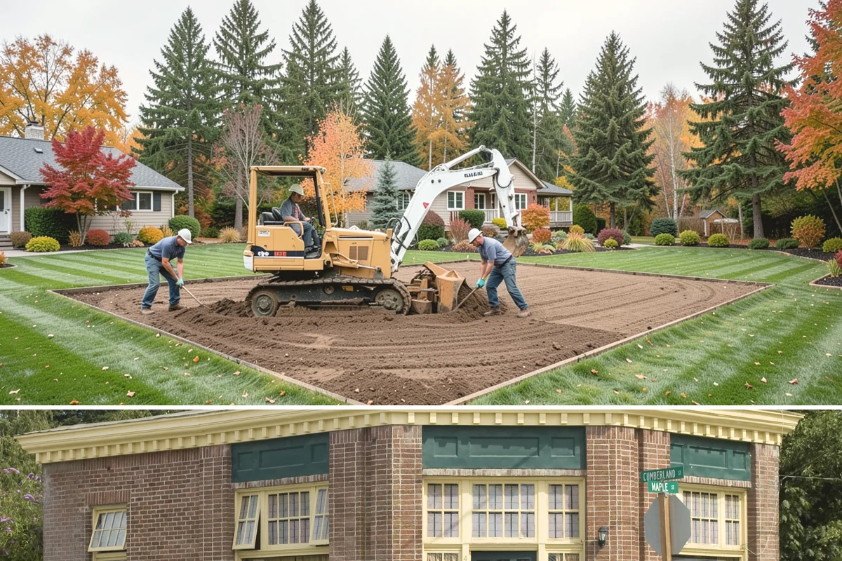 Decorative Rock Installation in Hamilton, Skagit County, WA - Can be installed year-round.