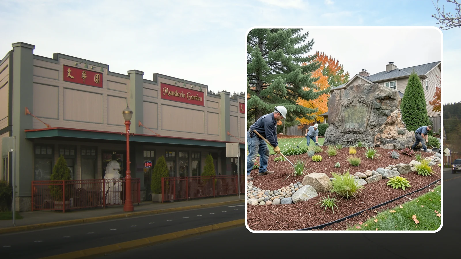 Decorative Rock Installation in Issaquah, King County, WA - Ornamental rock and decorative gravel installed for low-maintenance beds, borders, and accents.