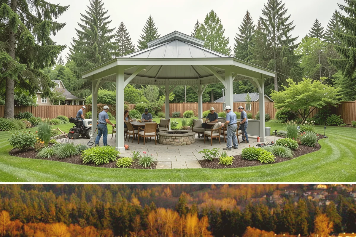 Decorative Rock Installation in Kenmore, King County, WA - Can be installed year-round.