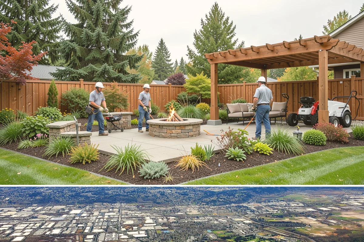 Decorative Rock Installation in Kent, King County, WA - Can be installed year-round.