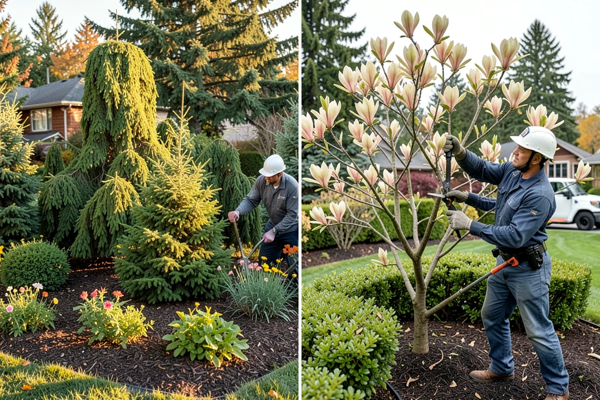 Decorative Rock Installation in Lake Forest Park, King County, WA - Define and excavate the area
