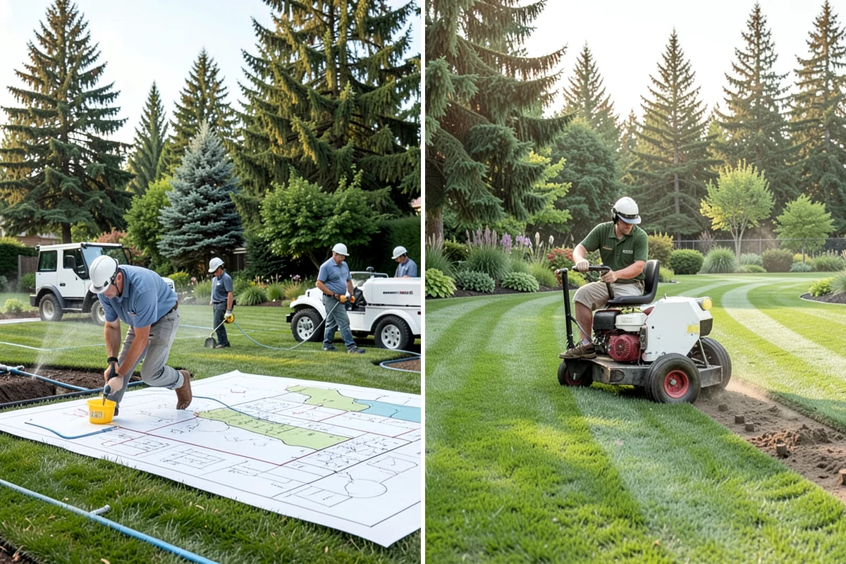 Decorative Rock Installation in Lakewood, Pierce County, WA - Define and excavate the area