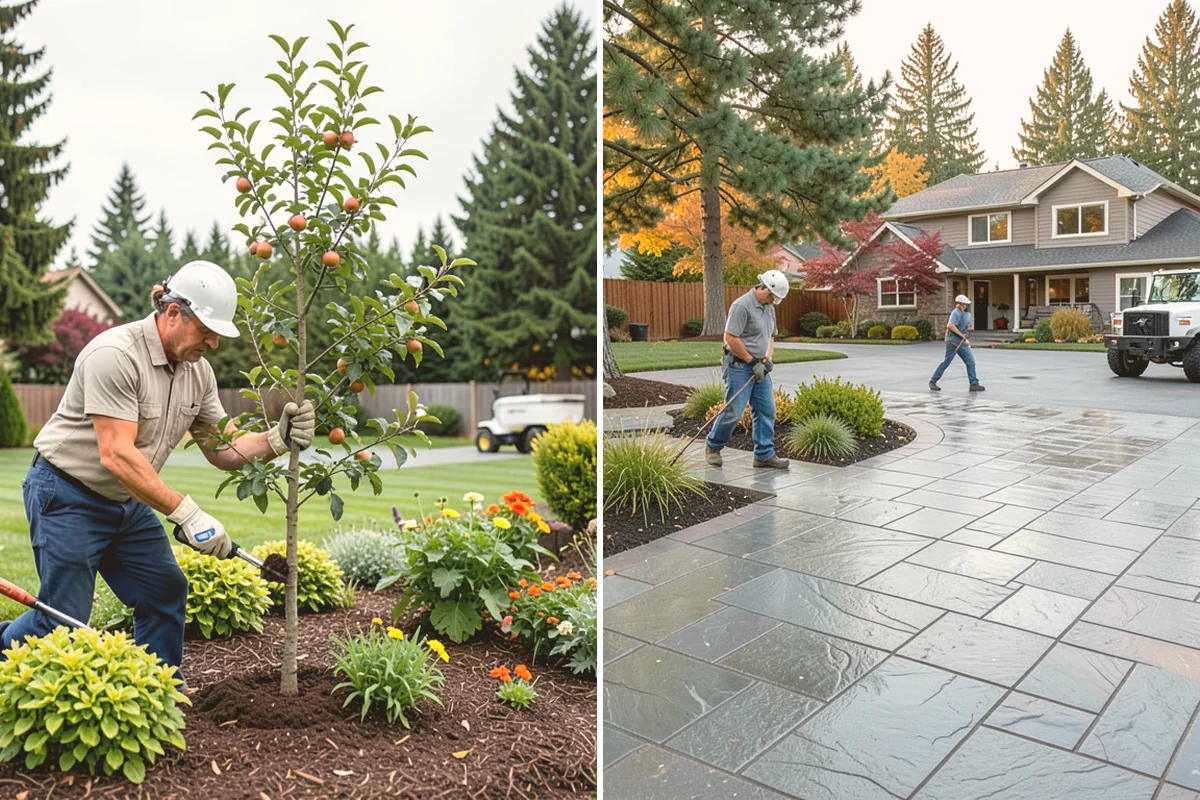 Decorative Rock Installation in Langley, Island County, WA - Define and excavate the area