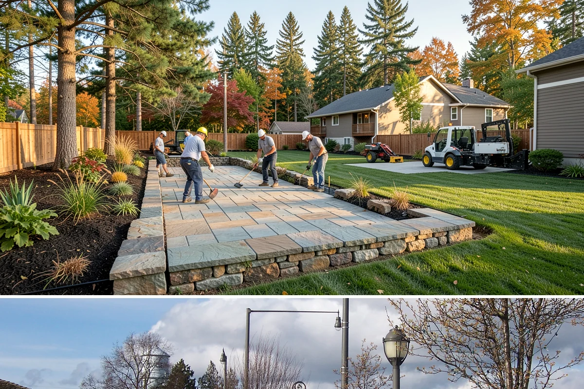 Decorative Rock Installation in Marysville, Snohomish County, WA - Can be installed year-round.
