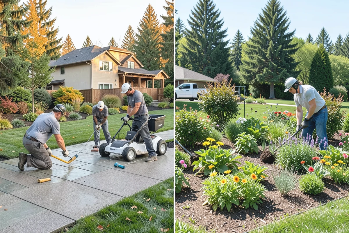 Decorative Rock Installation in Medina, King County, WA - Define and excavate the area