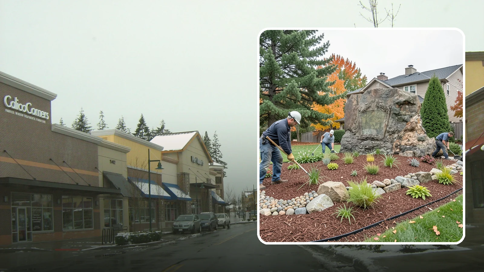 Decorative Rock Installation in Mill Creek, Snohomish County, WA - Ornamental rock and decorative gravel installed for low-maintenance beds, borders, and accents.