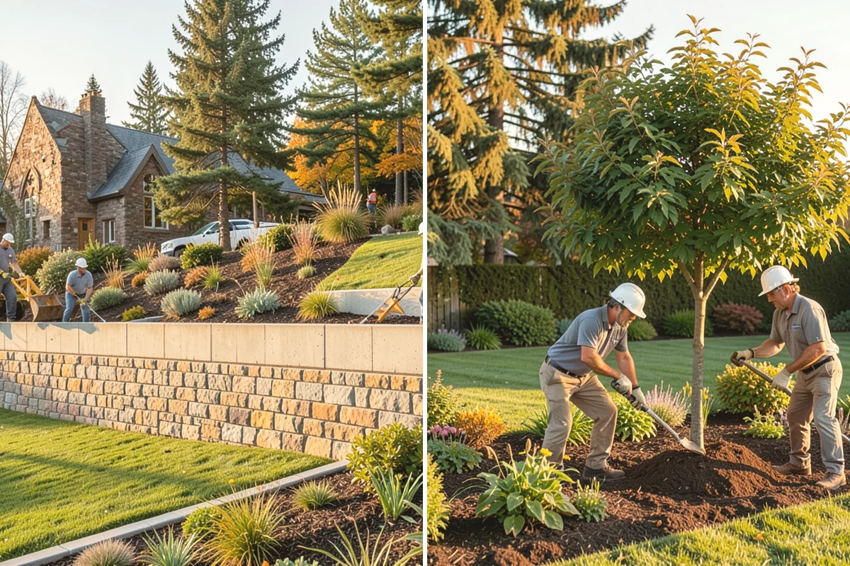 Decorative Rock Installation in Monroe, Snohomish County, WA - Define and excavate the area