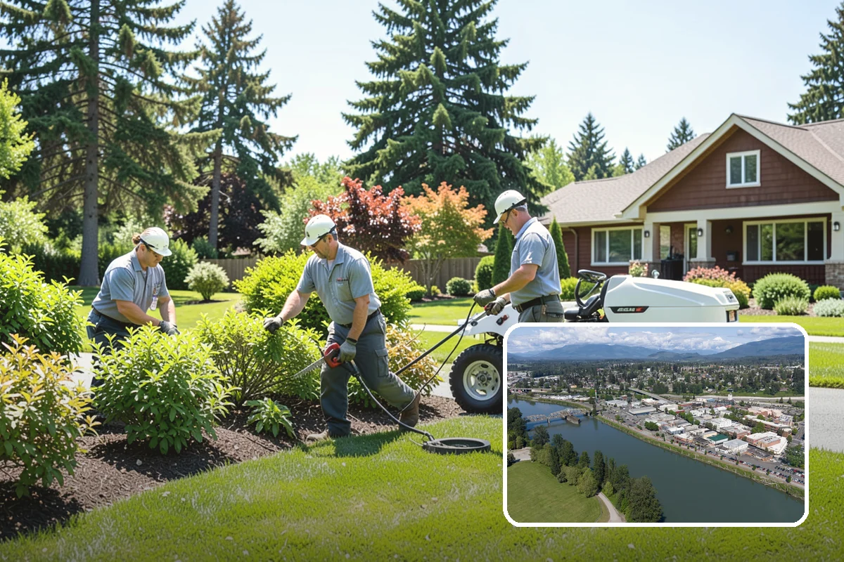 Decorative Rock Installation in Mount Vernon, Skagit County, WA - Permanent cover that never needs replacing