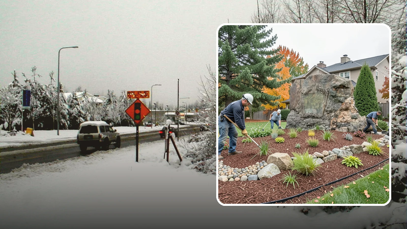 Decorative Rock Installation in Newcastle, King County, WA - Ornamental rock and decorative gravel installed for low-maintenance beds, borders, and accents.