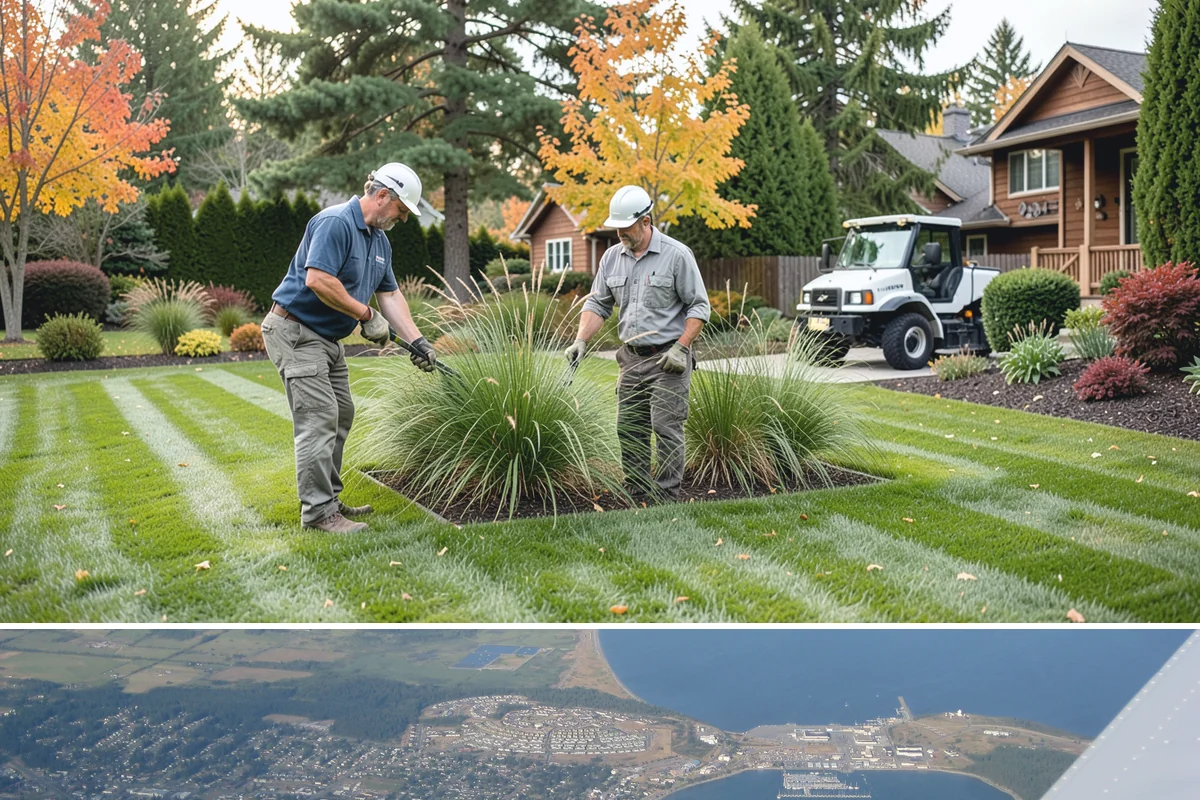 Decorative Rock Installation in Oak Harbor, Island County, WA - Can be installed year-round.