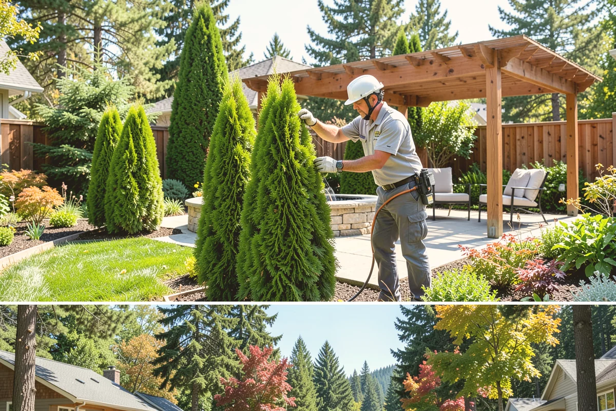 Decorative Rock Installation in Orting, Pierce County, WA - Can be installed year-round.