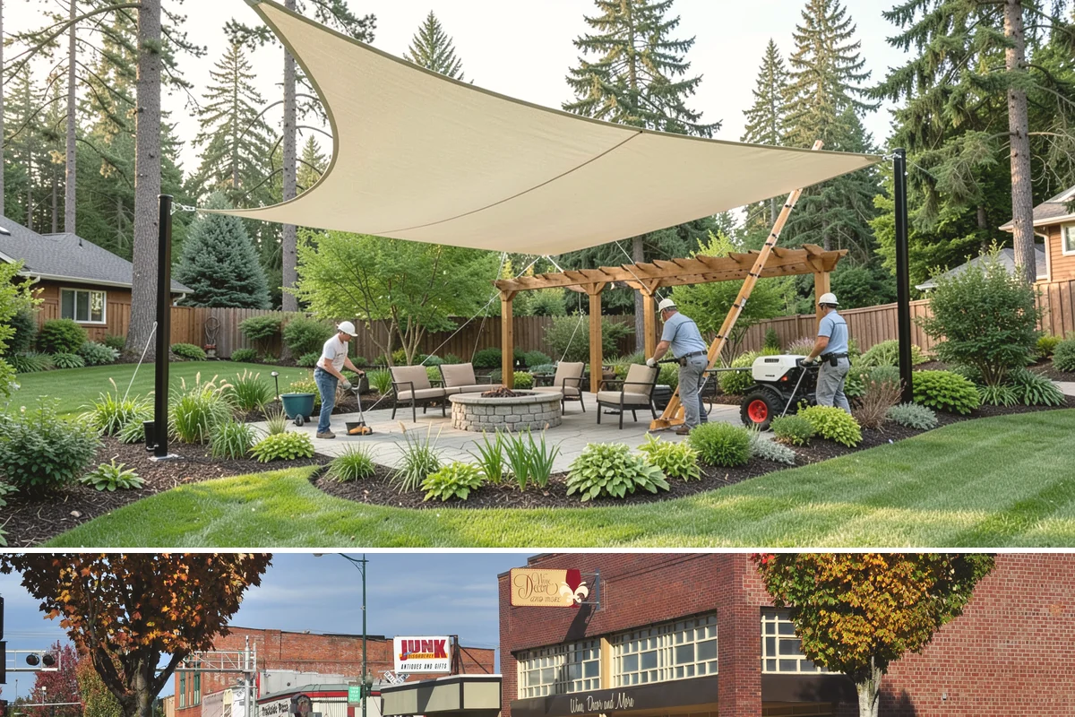 Decorative Rock Installation in Puyallup, Pierce County, WA - Can be installed year-round.