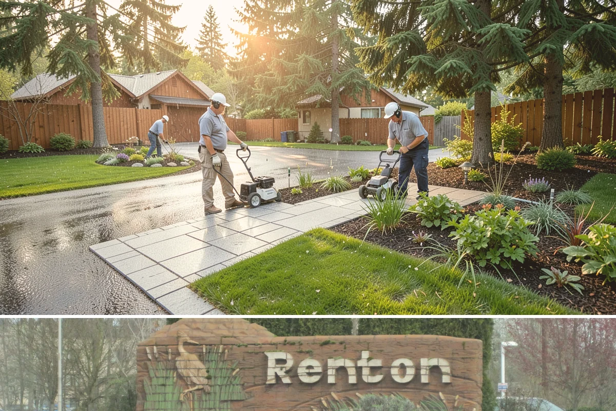 Decorative Rock Installation in Renton, King County, WA - Can be installed year-round.