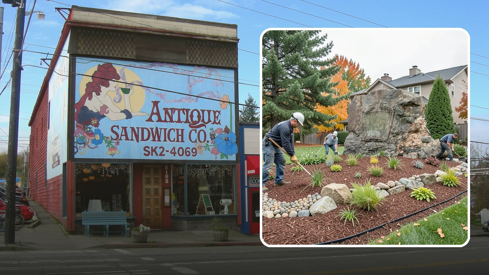 Decorative Rock Installation in Ruston, Pierce County, WA - Ornamental rock and decorative gravel installed for low-maintenance beds, borders, and accents.