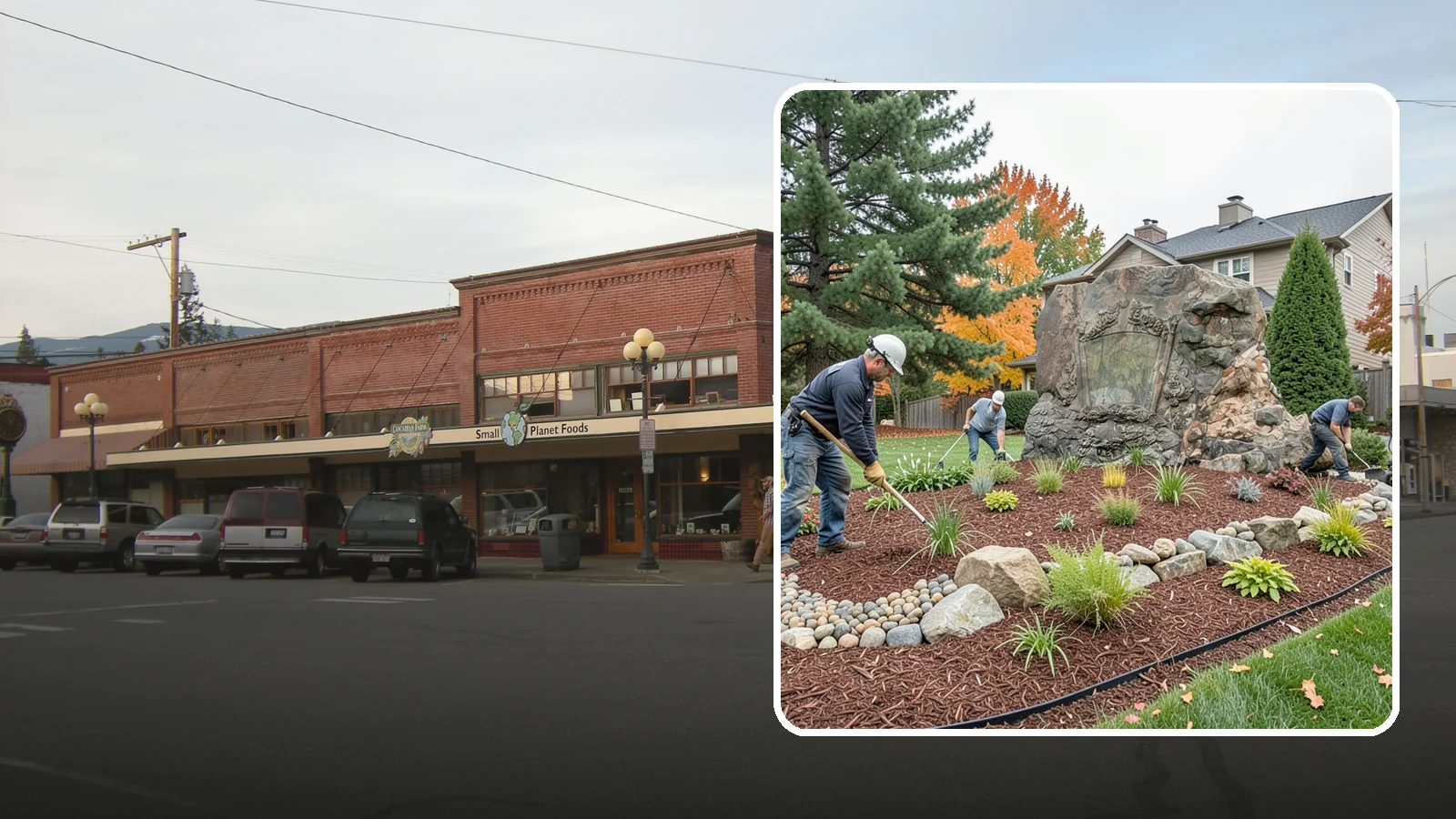 Decorative Rock Installation in Sedro-Woolley, Skagit County, WA - Ornamental rock and decorative gravel installed for low-maintenance beds, borders, and accents.