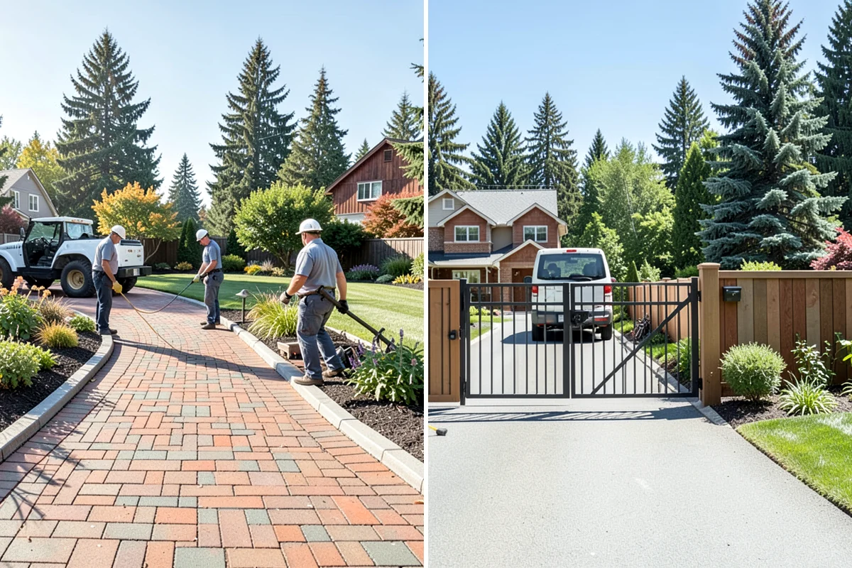 Decorative Rock Installation in Shoreline, King County, WA - Define and excavate the area