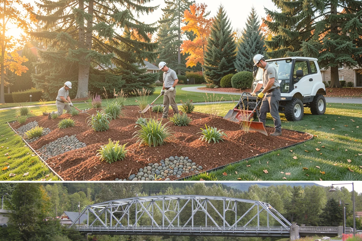Decorative Rock Installation in Skykomish, King County, WA - Can be installed year-round.