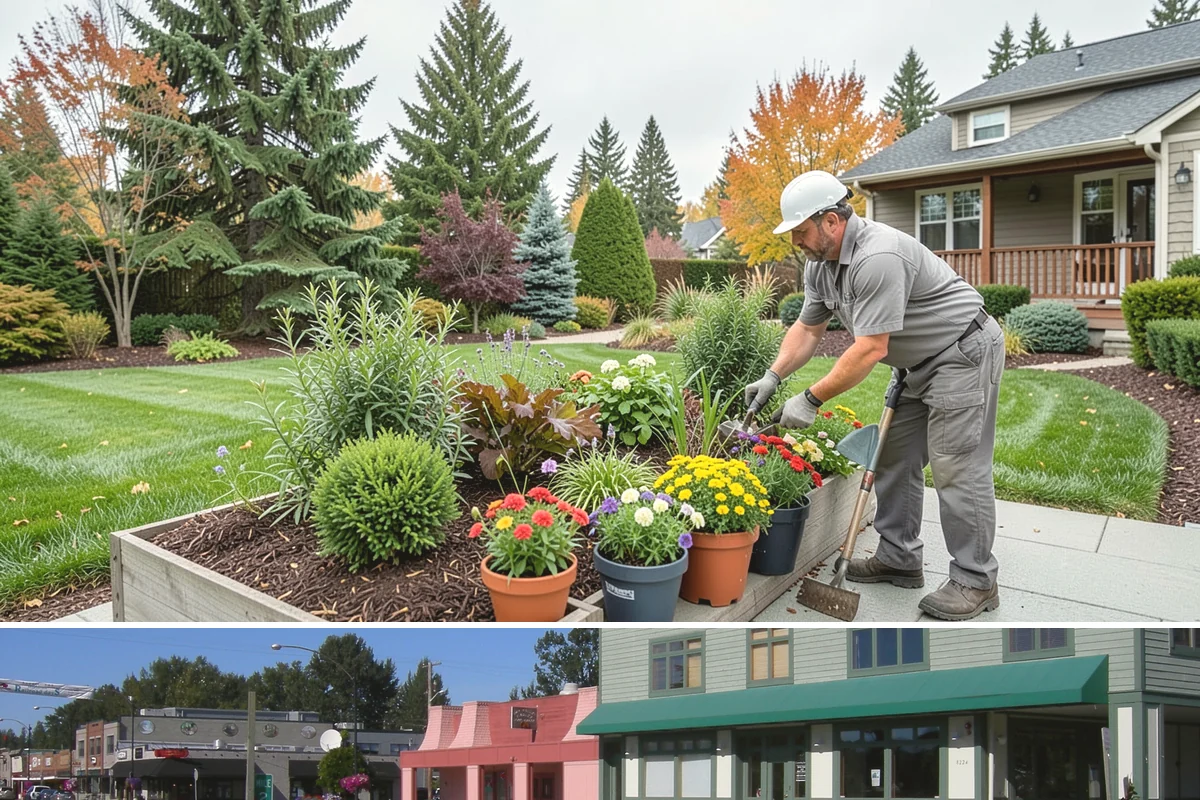 Decorative Rock Installation in Snoqualmie, King County, WA - Can be installed year-round.