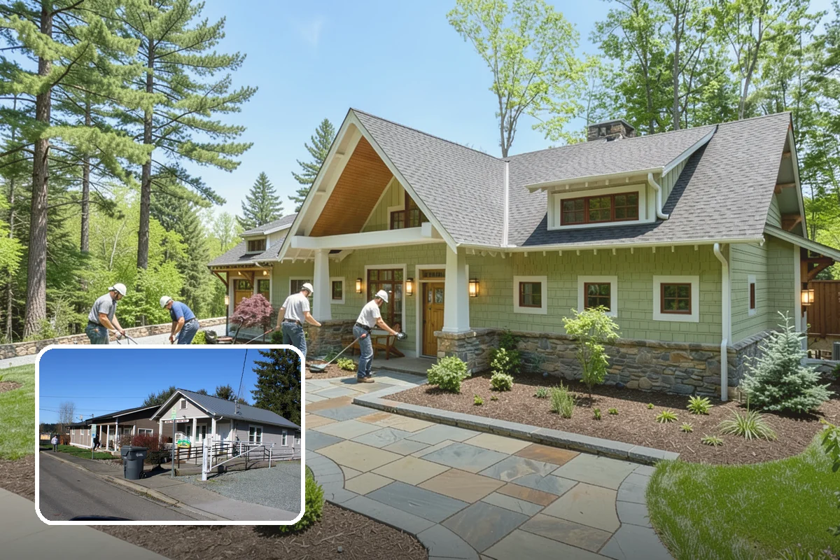 Decorative Rock Installation in South Prairie, Pierce County, WA - Permanent cover that never needs replacing
