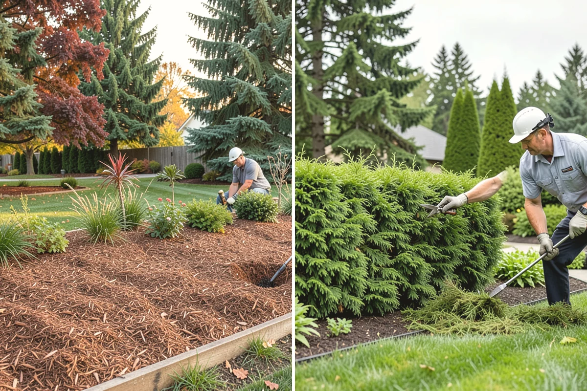 Decorative Rock Installation in University Place, Pierce County, WA - Define and excavate the area