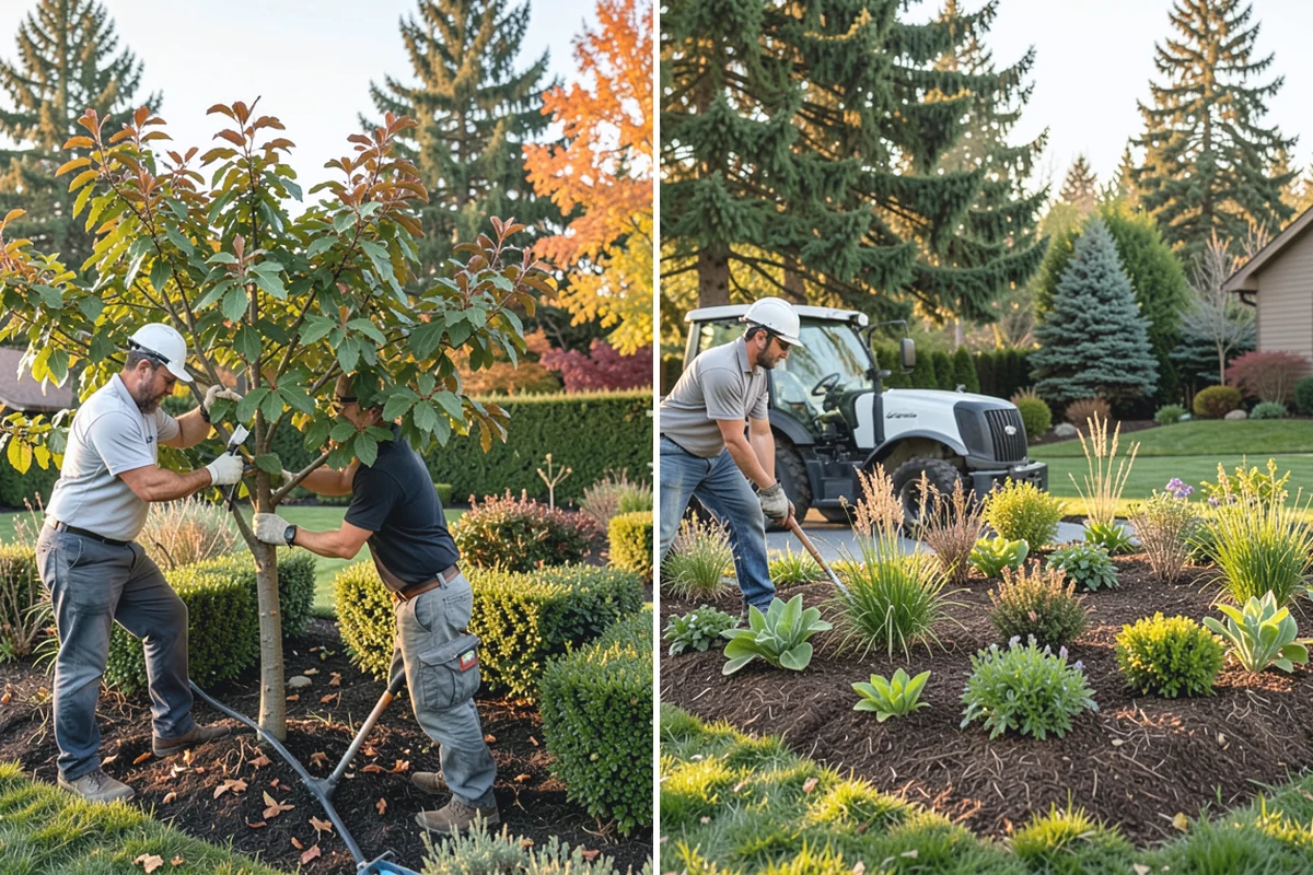 Decorative Rock Installation in Wilkeson, Pierce County, WA - Define and excavate the area