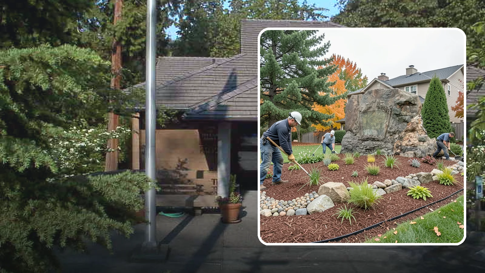 Decorative Rock Installation in Yarrow Point, King County, WA - Ornamental rock and decorative gravel installed for low-maintenance beds, borders, and accents.