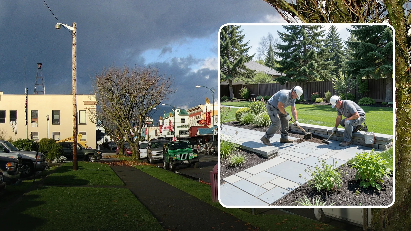 Decorative Stone Installation in Arlington, Snohomish County, WA - Custom blends of accent stone tailored to your beds, borders, and hardscape for a cohesive designed look.