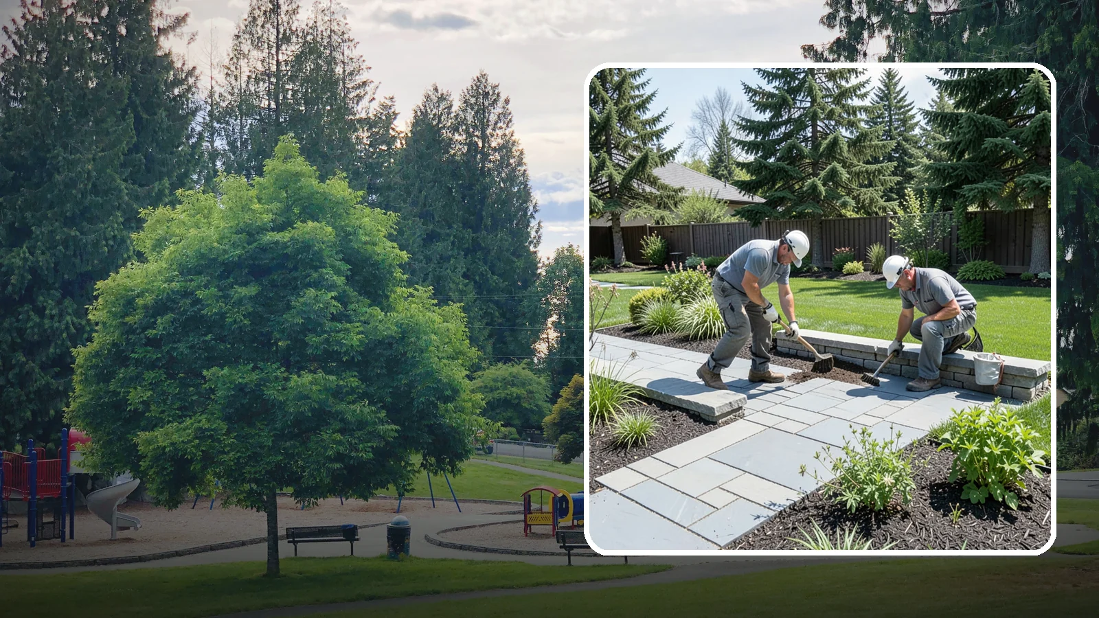 Decorative Stone Installation in Bonney Lake, Pierce County, WA - Custom blends of accent stone tailored to your beds, borders, and hardscape for a cohesive designed look.