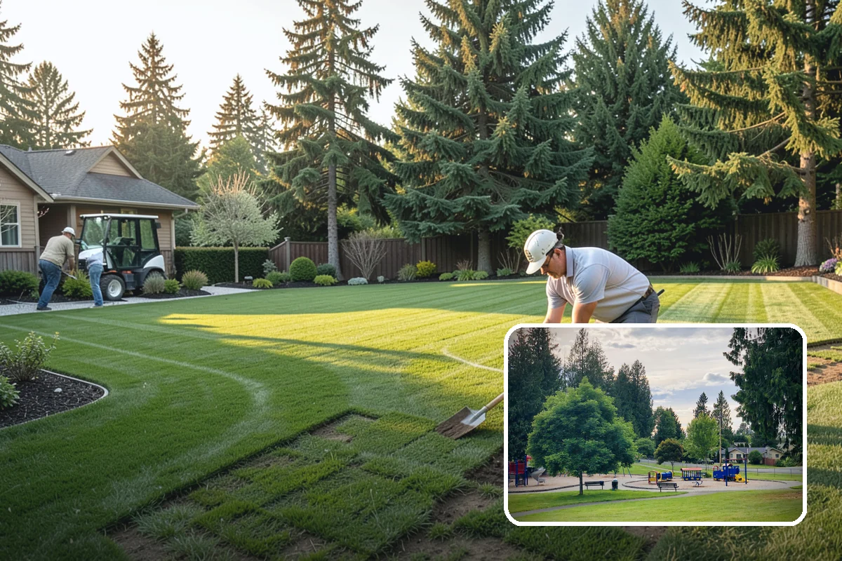Decorative Stone Installation in Bonney Lake, Pierce County, WA - Custom color and texture blends chosen for your home