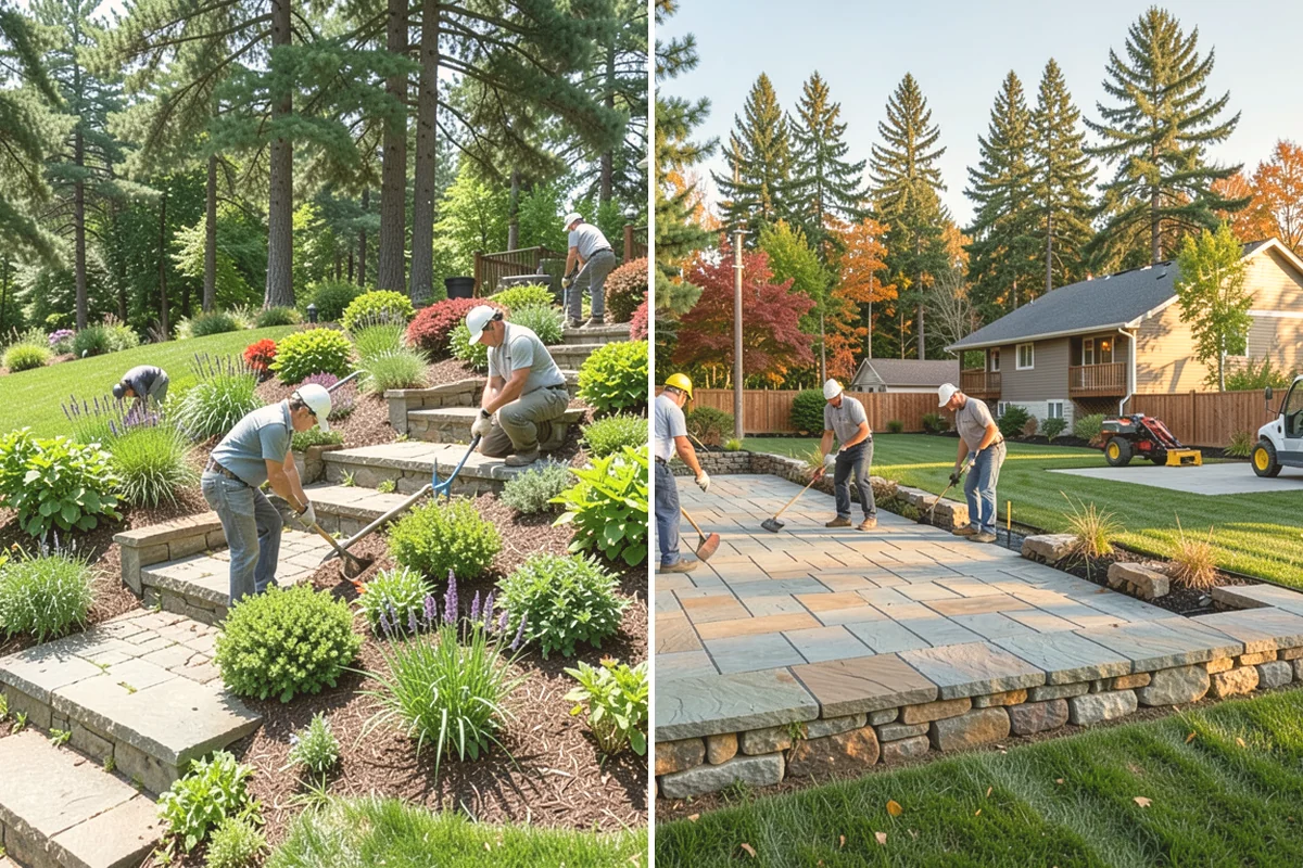 Decorative Stone Installation in Bothell, King County, WA - Consult on style, colors, and grade the areas to be covered