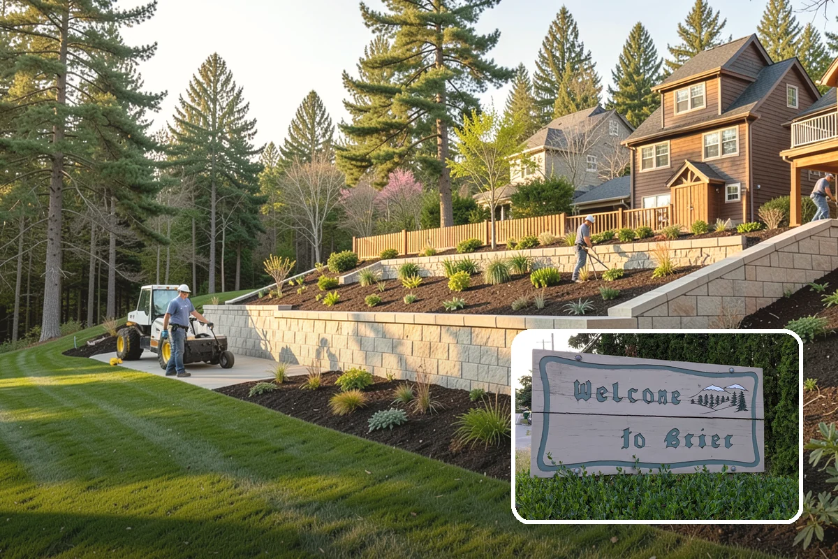Decorative Stone Installation in Brier, Snohomish County, WA - Custom color and texture blends chosen for your home
