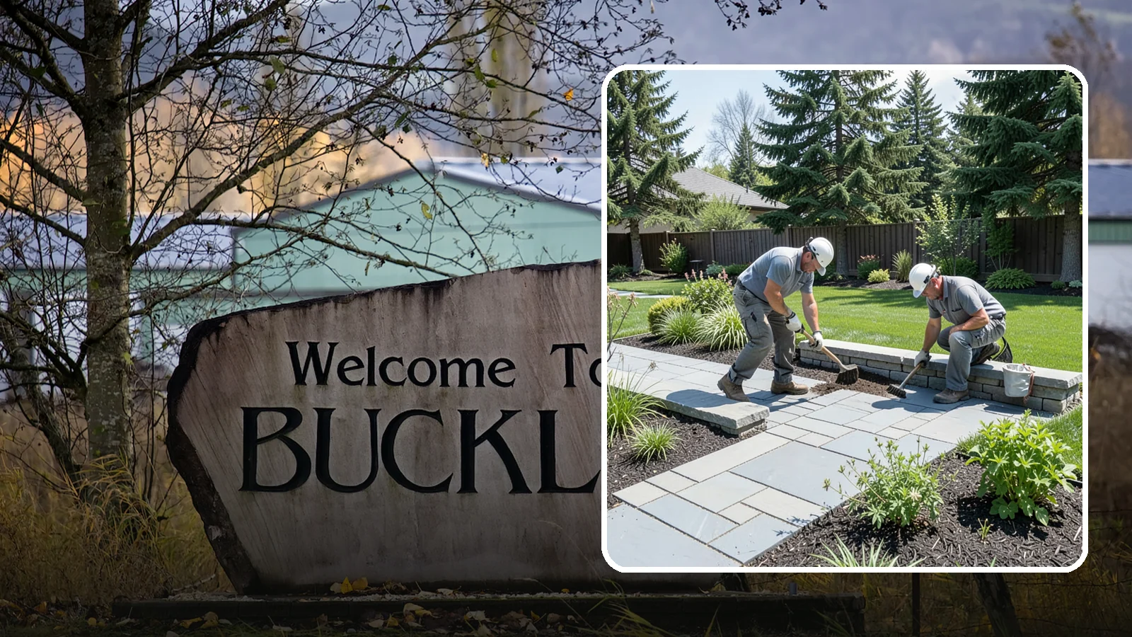 Decorative Stone Installation in Buckley, Pierce County, WA - Custom blends of accent stone tailored to your beds, borders, and hardscape for a cohesive designed look.