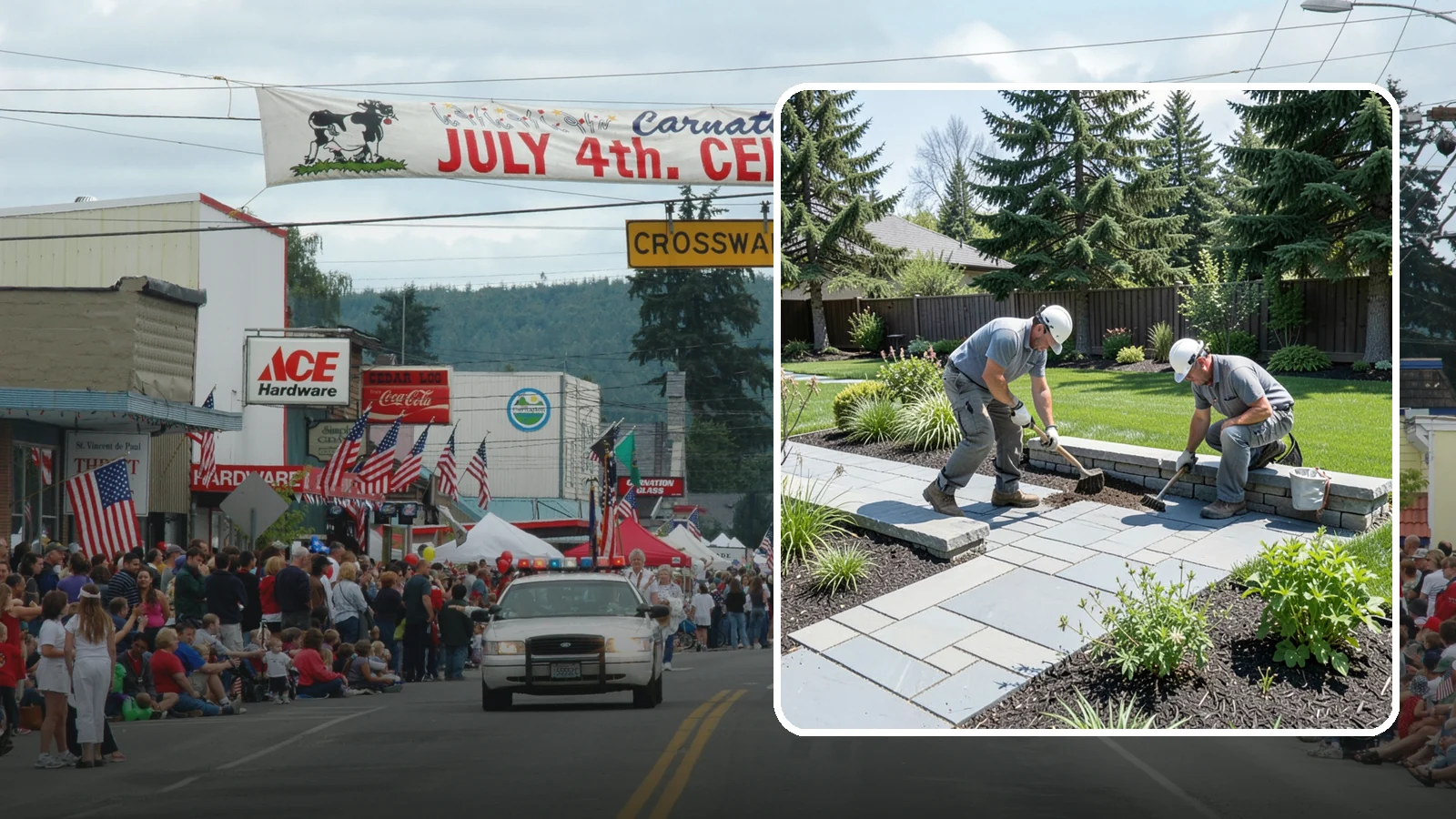 Decorative Stone Installation in Carnation, King County, WA - Custom blends of accent stone tailored to your beds, borders, and hardscape for a cohesive designed look.